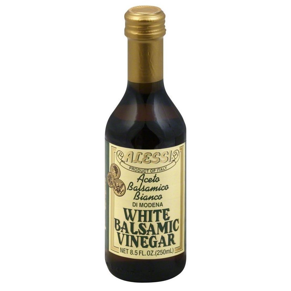 Alessi White Balsamic Vinegar, 8.5 oz Pack of 2
