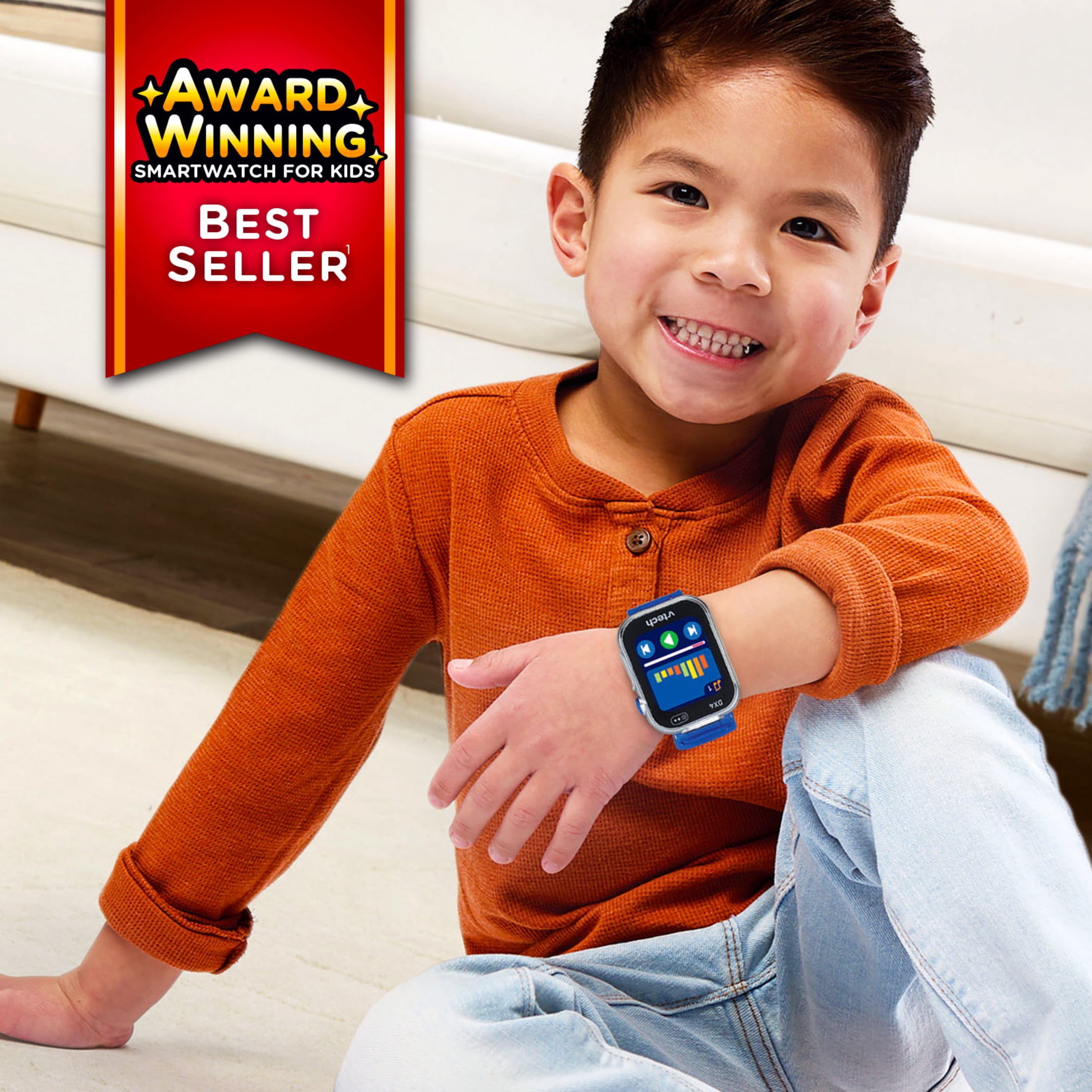 新品24-25NOVEMBERF DX4 142cm VTech KidiZoom Smartwatch DX4 Plastic, Metal with