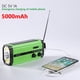 thumbnail image 5 of AM/FM Emergencia Manivela Solar SOS Alarma Lámpara de lectura Radio meteorológica (Verde UE) WDOplteas Para estrenar, 5 of 9