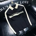 thumbnail image 3 of Tendencias de moda de jersey 2024, polos para hombre, sudaderas ajustadas de invierno para hombre, sudaderas divertidas, elegantes, coreanas, otoño, nuevo diseñador, XL, 3 of 5
