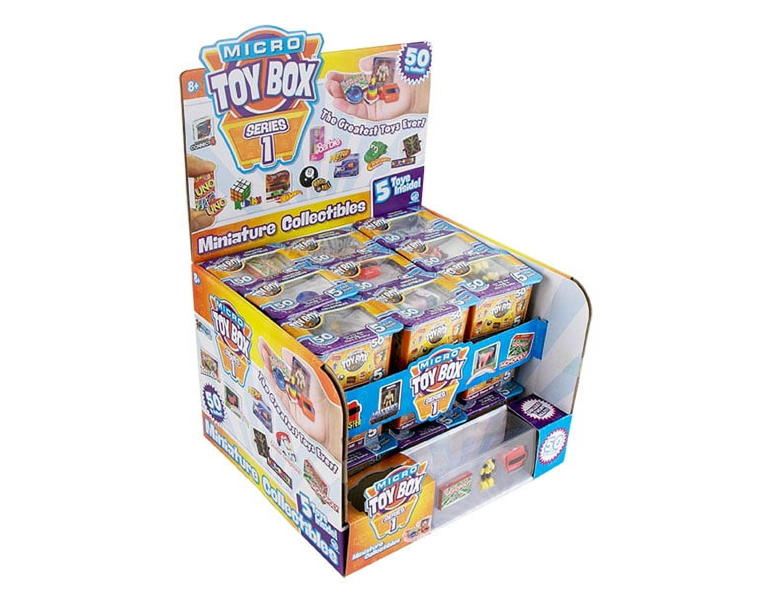 (2 pack) Micro Toy Box Miniature Collectibles for Children Ages 8 and up
