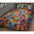 thumbnail image 2 of Juego de cama edredón con estampado de caramelos de Halloween, 2 of 5