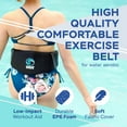 thumbnail image 2 of Sunlite Sports AquaFitness Deluxe Flotation Swimming Belt - Water Aerobics Equipment for Pool, Low-Impact Workout, 2 of 7