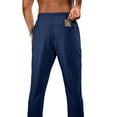 thumbnail image 3 of Youclos Mens 4-Way Stretch Joggers Athletic Pants - Breathable Stretchy Sweatpants Zipper Pockets for Gym and Daily, 3 of 7