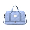 thumbnail image 2 of MTBLYS Bolsa de viaje de gran capacidad con compartimentos separados para artículos secos y mojados | Bolso bandolera para negocios|gimnasio o para mujer | Correa de hombro desmontable, 2 of 6