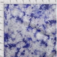 thumbnail image 4 of oneOone Cotton Poplin Twill Blue Fabric Asian Tie & Dye Quilting Supplies Print Sewing Fabric By The Yard 56 Inch Wide, 4 of 4