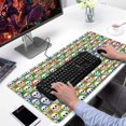 thumbnail image 2 of Long Mouse Pads for Desk,Colorful Skull Pattern Desk Mats on Top Of Desks, Desk Mouse Pad Extra Large with 3mm Non-Slip Base and Stitched Edge for Gaming,Office,Work,Home 31.5"x15.7", 2 of 6