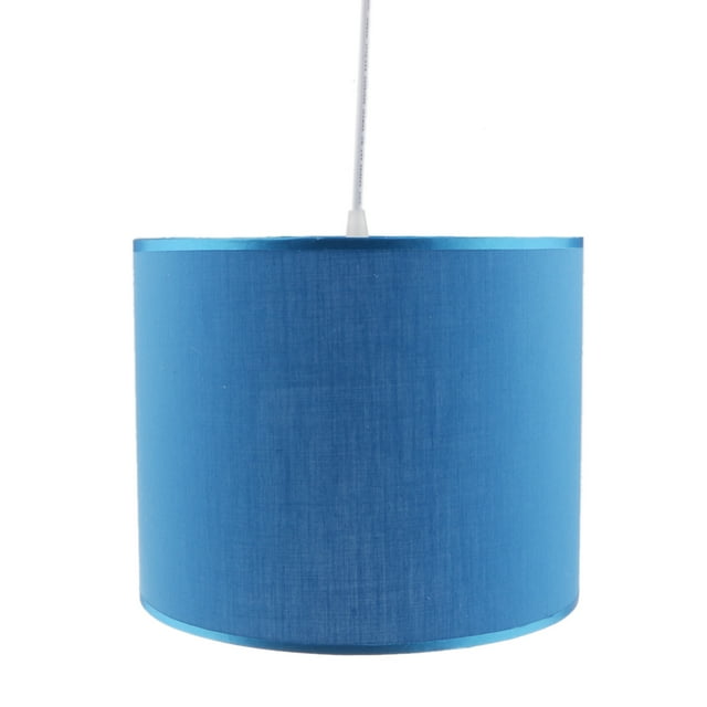 Lámpara colgante de techo cilíndrico Sunnimix Cubierta de Pantalla azul