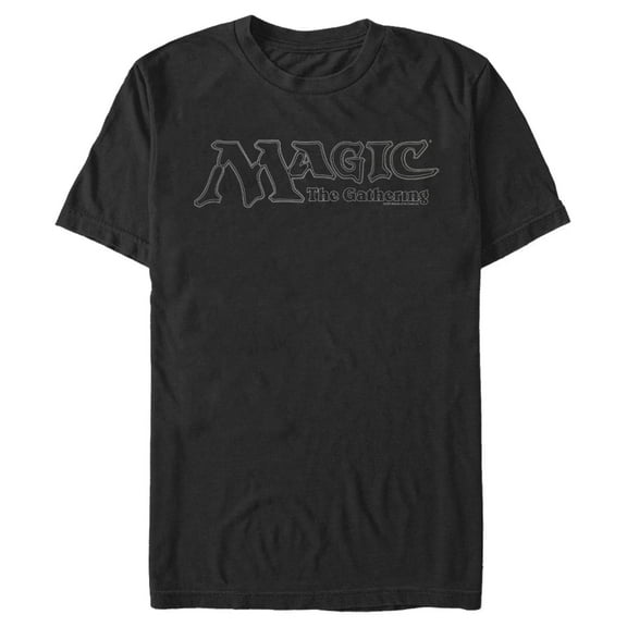 Men's Magic: The Gathering Classic Sleek Logo Graphic Tee Black 3X Large