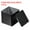 Black, variant on Uxcell Square Tin Box, Metal Storage Tin Box Portable Storage Container with Lid for Tea Candy Treats Gifts Favors Black