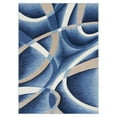 thumbnail image 6 of Luxe Weavers Blue Modern Abstract Area Rug 6x9 Geometric Living Room Carpet, 6 of 9