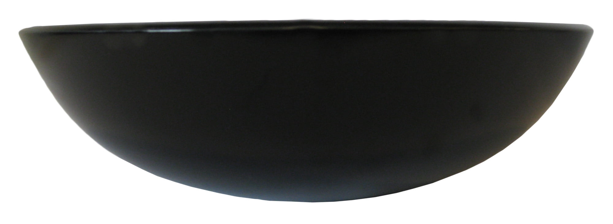 Miseno MNO-G210-ORB Circular 16-1/2" Glass Bathroom Sink;Oil Rubbed Bronze Drain