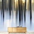 thumbnail image 3 of wall26 - Abstract Winter Forest Scene, Intentional Vertical Blur Done in-Camera. - Removable Wall Mural | Self-Adhesive Large Wallpaper - 100x144 inches, 3 of 6