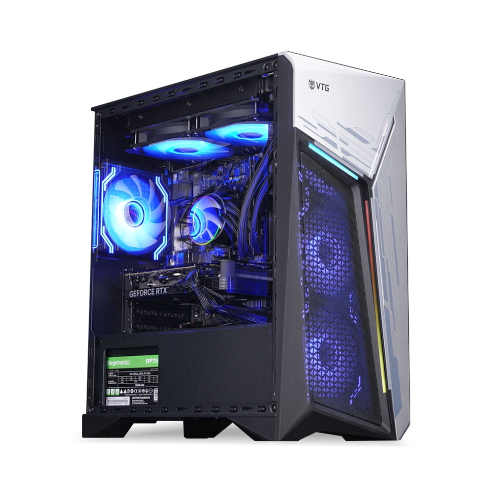 IPASON Gaming PC Desktop Ryzen7 5700X (8 Core up to 4.6GHz 7nm)32GB RAM, 1TB  SSD NVMe,NVIDIA RTX4060,650W PSU,Windows 11 Home 64-bit,Computer -  Walmart.com