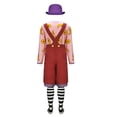 thumbnail image 3 of Traje de disfraz holgado, mamelucos, camisa con forma de luna, pantalones con babero, 3 of 8