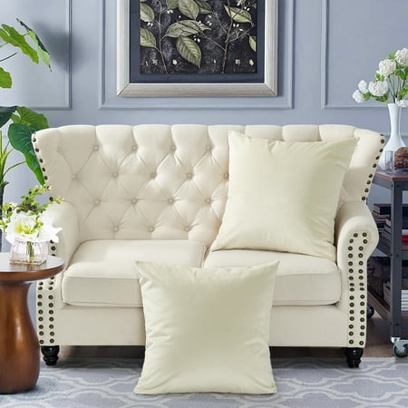 UPC: 0615499512622 | Home Soft Things Milliken Plush Throw Pillow Covers 2 Piece Set – Angora – 26 x 26