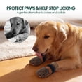 thumbnail image 5 of IDOMIK Anti-Slip Dog Socks, Paw Protect Booties for Hardwood Floors, Hot Pavement & Senior Dogs, Brown, M, 5 of 8