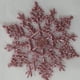 thumbnail image 2 of Naiovety 12 piezas de decoración de copo de nieve de Navidad portátil para interiores de oficina, decoración de dormitorio, adorno de banquete de Kits de decoración para fiestas Rosado Naiovety JR0778-08, 2 of 6