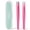 pink, variant on Bathway Tweezers for Women Facial Hair, Slant & Point Tip 2 Pack Eyebrow Tweezers for Men, Professional Tweezer Set Stainless Steel Precision Tweezers for Eyebrows, Splinter, Ingrown Hair Removal