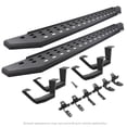 thumbnail image 1 of Fits 2004-2014 Ford F-150 Go Rhino Running Board 6941268020PC RB20; Textured Powder Coated; Black Galvanized Steel; Unlighted; Rocker Panel Mount; With Drop Down Steps, 1 of 5