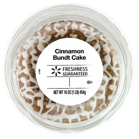 Freshness Guaranteed Cinnamon Bundt Cake, 16 oz., Shelf Stable