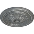 thumbnail image 3 of Ekena Millwork 16"OD x 2 1/4"P Wigan Ceiling Medallion, Hand-Painted Platinum, 3 of 6