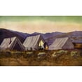 thumbnail image 2 of Blomfield, James 18x13 Black Modern Framed Museum Art Print Titled - Evening camp from Rod Gun and Perch 1914, 2 of 4