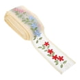 thumbnail image 2 of Miangastore 1Pc Embroidered Lace Ribbon Decorative Lace Ribbon Embroidered Sewing Trim, 2 of 8