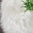thumbnail image 5 of White Soft Rectangle Fur Area Rug 1.64x4.92ft Shaggy Fluffy Rugs Long Plush Carpet Floor Mat for Bedroom Living Room Decor, 5 of 5