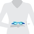 thumbnail image 6 of TYR Youth Fit Swimple Tie Dye Non-Mirrored Swim Goggle - Blue/Green, 6 of 7