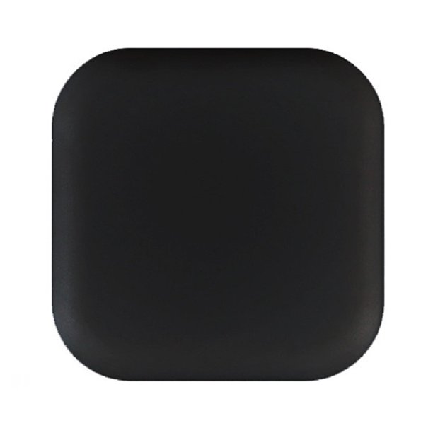 Tapones Protector de pared Puerta de silicona Perilla de puerta Protector Escudo Negro
