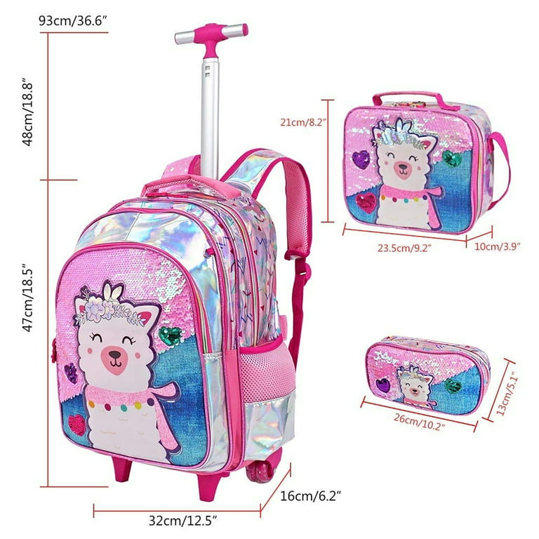 Book bag on top wheels at walmart