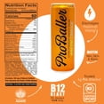 thumbnail image 2 of ProBaller Ultra Premium Energy Drink - Arctic Orange - NSF SPORT CERTIFIED- Natural Clean Energy with Biotin, Electrolytes, Essential B-Vitamins - B12 (Methylcobalamin) +more. 12 fl oz (pack of 15), 2 of 6
