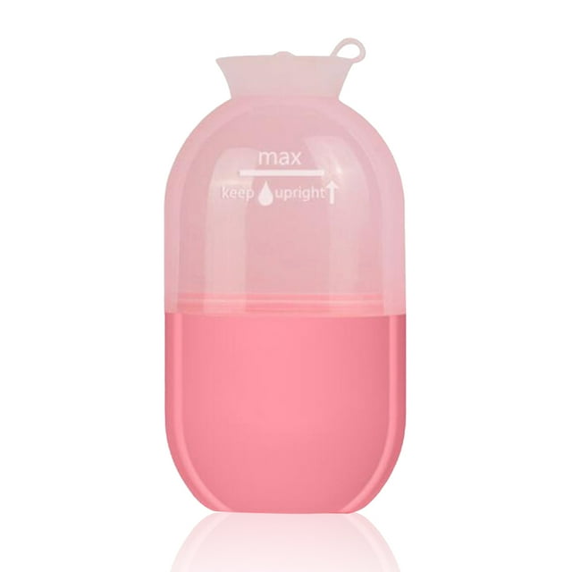 Levantamiento de la cara Rodillo de enfriamiento Molde de silicona Reutilizable Facial Piel de apretón de hielo Molde Molde Fino Líneas reductores Masaje Masaje Moldes Moldes Rosa Methold CE001704-02