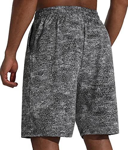 Basketball THE GYM PEOPLE Men's Lounge Shorts with Deep Pockets Loose-fit Jersey Shorts for Running,Workout,Training
