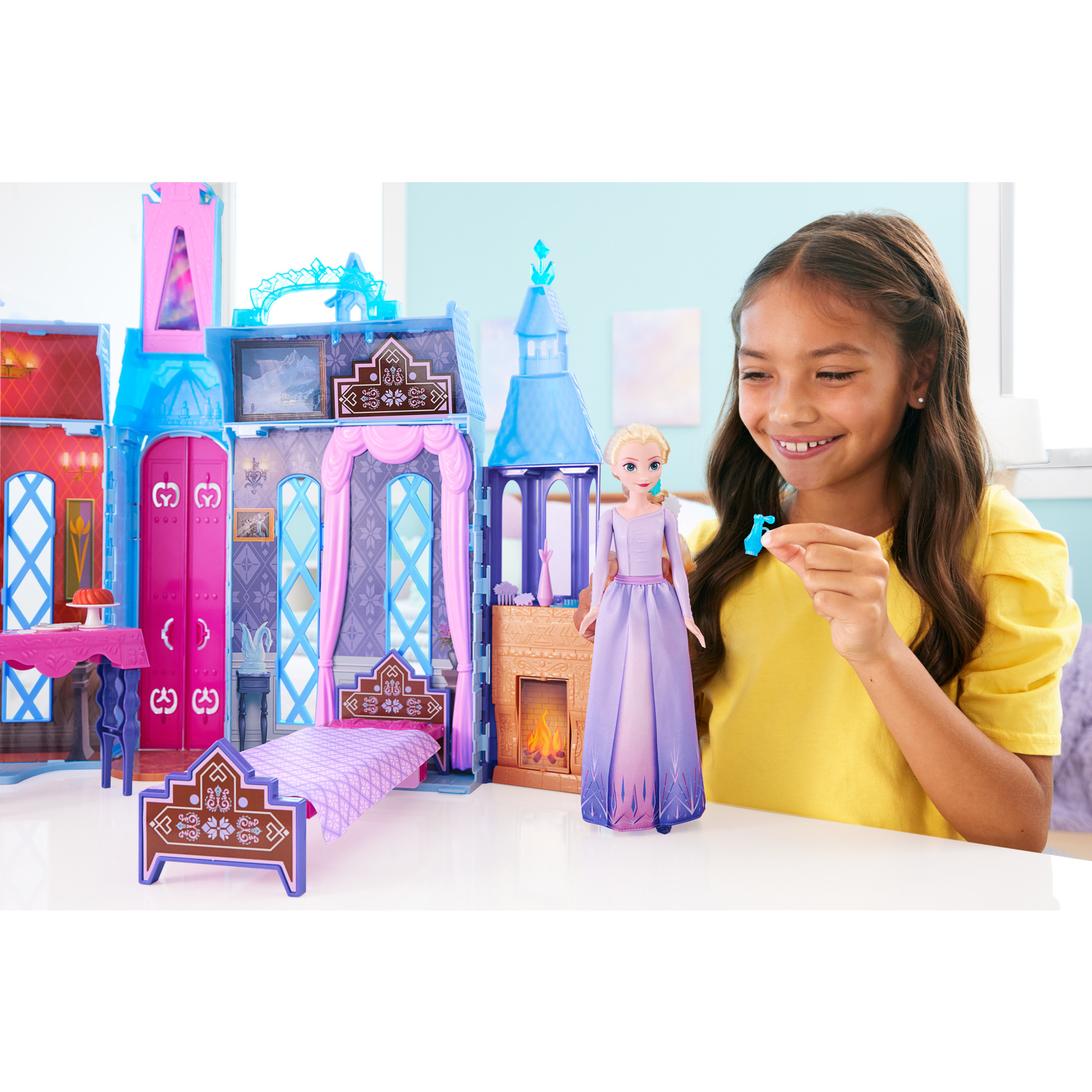 Disney Frozen Arendelle Castle Dollhouse Playset photo 2