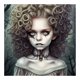 thumbnail image 2 of Cuadros Decorativos Frizzy Horror Girl 5D DIY Kits de pintura de diamantes Full Round Drill Decor (sz2873) Tmvgtek embutido en tela, 2 of 8