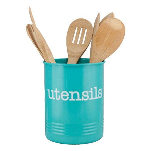 Large Turquoise Utensil Holder New - Teal Utensil Holder To Organize