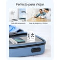 thumbnail image 2 of Adaptador Enchufe Universal LENCENT Blanco con 2 Puertos USB para Viaje en Más de 200 Países, 2 of 7