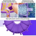 thumbnail image 3 of Diamond Painting Accessories Kit - 9 Pcs Diamond Art Accessories Set Plastic Sorting Trays for for DIY Crafts & Nail Art, 3 of 5