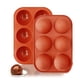 thumbnail image 1 of Paquete de 2 moldes de silicona para magdalenas para hornear molde redondo de silicona para hornear pasteles, pan de maíz, dulces, huevos, magdalenas, 1 of 5