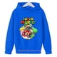 thumbnail image 1 of Suéter con estampado de Super Mario Bros para niños, ropa de otoño para bebés, jersey para niños y niñas de 3 a 12 años qym unisex, 1 of 2