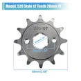 thumbnail image 3 of 520 Estilo 12t Dientes 20mm Id Motor Frontal Piñón Juego para Motocicleta, 3 of 6
