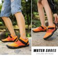 thumbnail image 4 of WDOplteas Hombres Mujeres Zapatos Natación Playa Zapatos Cómodos Zapatos Antideslizantes (Naranja 41), 4 of 9