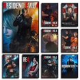 thumbnail image 2 of Retro Hot Video Game R-Resident Leon Kennedy Evil Posters and Prints Canvas Printing Wall Art Picture for Living Room Decor Gift, 2 of 5