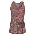 thumbnail image 4 of LASCANA Women's Sleeveless Keyhole Top Hardware, 4 of 5
