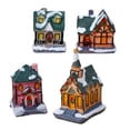 thumbnail image 2 of Winter Christmas Ornaments Christmas Resin House Collectable Figurine, 2 of 5