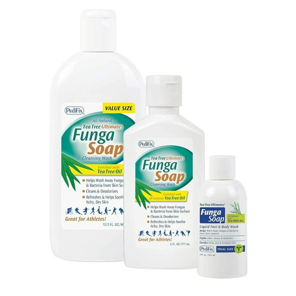 Pedifix FungaSoap Cleansing Wash - 13.5 fl. oz (Packaging May Vary) (Pack of 2)