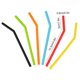 thumbnail image 3 of Reusable Silicone Straws - 6 pcs Flexible Short Drink 6.7" Food Grade BPA Free Flexible Sustainable Drinking Tubes for Juice Milk Daily Use Party Picnic, 3 of 6