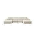 thumbnail image 5 of 137 inch Convertible Combination Sofa with Side Shelf, Modern Minimalist Sleeper Sofa Chair with 2 Pillows, for Living Rooms, Apartments, 5 of 9